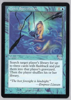 1x Quiet Speculation - Judgment - Near Mint - Image 1