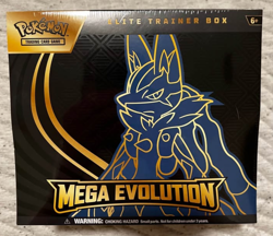 Pokemon Mega Evolution Elite Trainer Box (ETB) - Lucario - SEALED - Image 1
