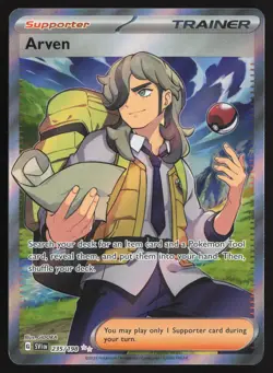 Arven 235/198 Ultra Rare Scarlet & Violet Pokemon Near Mint - Image 1