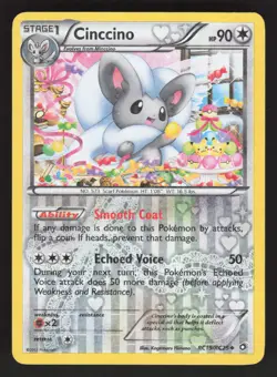 Cinccino RC19/RC25 Pokemon TCG Legendary Treasures LP - Image 1
