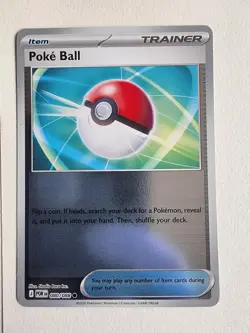 Poke Ball 080/088 Common Perfect Order Pokemon Reverse Holo Near Mint - Image 1