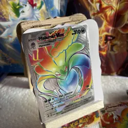 Malamar Rainbow Silver Foil Pokemon FAN ART Card - Image 3