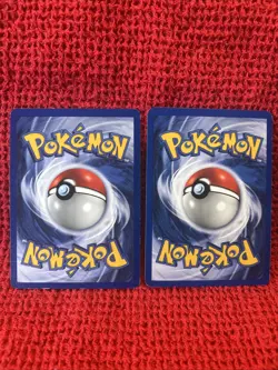 Meowth + Dark Raticate 51/82 / 62/82 - Pokemon Team Rocket Unlimited MP - Image 2