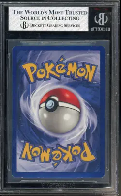 1999 POKEMON GAME #58 PIKACHU YELLOW CHEEKS GHOST STAMP 1ST EDITION BGS 7.5 NM+ - Image 2