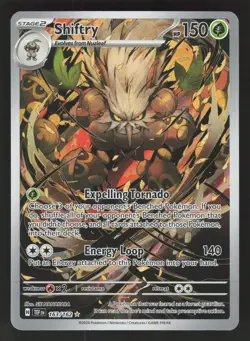 Shiftry 163/162 Pokemon TCG SV05: Temporal Forces NM - Image 1