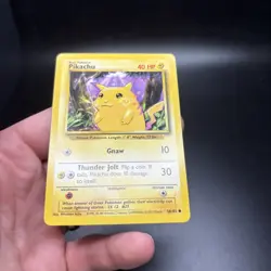 Pokemon TCG Pikachu Base Set 58/102 Regular Unlimited Common Near Mint NM -j - Image 5