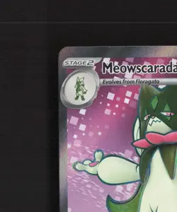 Meowscarada ex 231/193 Paldea Evolved Full Art Ultra Rare Holo Pokemon Card NM - Image 3