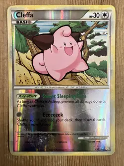 Cleffa - 17/123 - Rare - Reverse Holo DMG English Pokemon HeartGold SoulSilver - Image 1