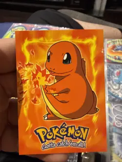 #04 Charmander - Pokemon Topps 1999 E4 of 12 Non-Holo Nm - Image 1