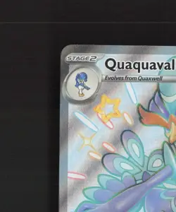 Quaquaval ex SVP 084 Scarlet & Violet Full Art Black Star Promo Pokemon Card NM - Image 3