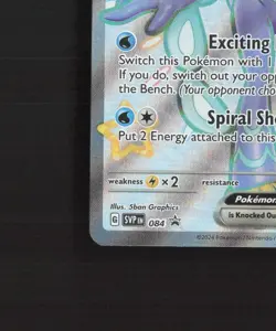 Quaquaval ex SVP 084 Scarlet & Violet Full Art Black Star Promo Pokemon Card NM - Image 5