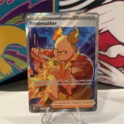 Pokemon Firebreather Ultra Rare Holo Me02: Phantasmal Flames 119/094 - Image 1