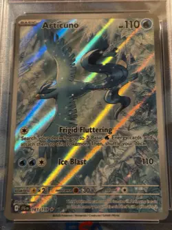 Articuno PSA Mint 9 2025 Pokemon Illustration Rare Journey Together #161 - Image 2
