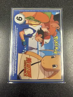 1999 Pokemon Burger King Poketrivia Eevee #133 LP Promo VINTAGE - Image 2