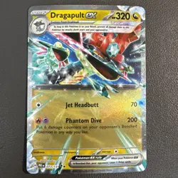 POKEMON TCG DRAGAPULT EX 073/131 DOUBLE RARE SV: PRISMATIC EVOLUTIONS - NM - Image 1