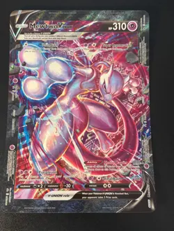 Mewtwo V-UNION SWSH Pokemon Oversized Jumbo - Image 1