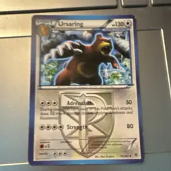 Pokemon Ursaring Plasma Blast 76/101 Uncommon Stage 1 130 HP English Regular - Image 1