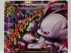 Pokemon - M Mewtwo EX 64/162 BREAKthrough - Holo EX Rare - LP - Image 2