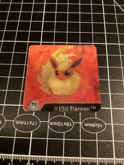 Eevee & Flareon #70 Pokemon Artbox Action Flipz - Image 1