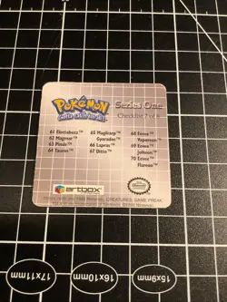 Eevee & Flareon #70 Pokemon Artbox Action Flipz - Image 3