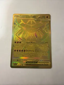 Mega Zygarde ex 124/088 Gold Hyper Rare Pokemon Perfect Order - Image 1
