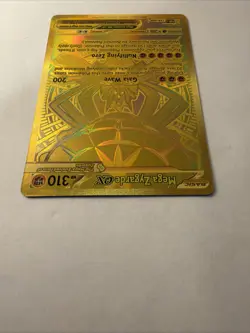 Mega Zygarde ex 124/088 Gold Hyper Rare Pokemon Perfect Order - Image 3