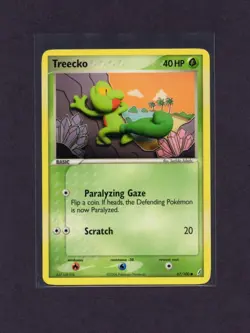 Treecko 67/100 Crystal Guardians Regular Common Pokemon - Image 1