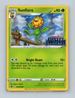Pokemon SWSH Promo STAMPED PRERELEASE Sunflora SWSH269 - Image 1