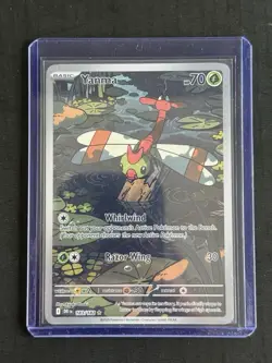 Yanma 183/182 Illustration Rare SV10 Destined Rivals Holo Pokemon NM - Image 1