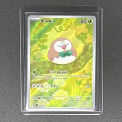 Pokemon - Rowlet 090/088 - Illustration Rare - Perfect Order - Image 1