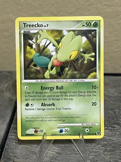 Treecko 90/106 2008 Pokemon TCG Great Encounters Regular LP - Image 1