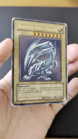 Yugioh Blue-Eyes White Dragon SDK-001 Ultra Rare HP - Image 2