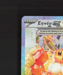 Eevee ex SVP 174 Scarlet & Violet Full Art Black Star Promo Holo Pokemon Card NM - Image 3