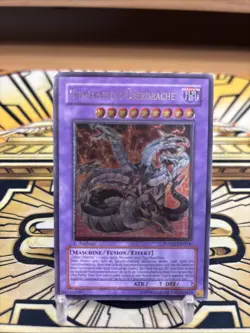 Yugioh Chimeratech-Uberdrache Ultimate Rare 1.Auflage POTD-DE034 - Image 3