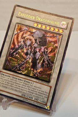 Ultimate Rare Exploder Dragonwing RGBT-EN040 Unlimited Yugioh 1455 - Image 4