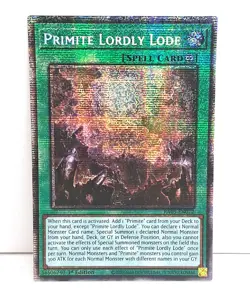 Yugioh Primite Lordly Lode RA05-EN072 Starlight NM 1st Edition - Image 1