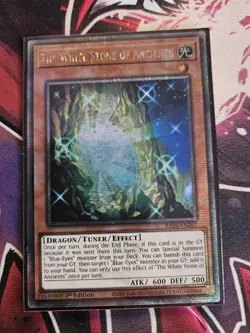 The White Stone Of Ancients - RA04-EN267 - Quarter Century Secret Rare - YuGiOh - Image 1