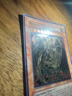 Yugioh Hamon Lord Of Striking Thunder - SOI- EN002 - Ultimate Rare NM - SEE PICS - Image 4