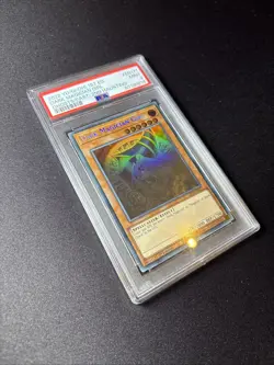 PSA 9 MINT Dark Magician Girl GFP2-EN177 1st Edition Ghost Rare Yugioh Card - Image 2