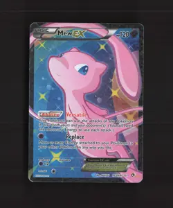 Mew EX RC24/RC25 Legendary Treasures Full Art Ultra Rare Holo Pokemon Card DMG - Image 1