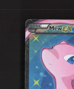 Mew EX RC24/RC25 Legendary Treasures Full Art Ultra Rare Holo Pokemon Card DMG - Image 3
