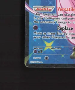 Mew EX RC24/RC25 Legendary Treasures Full Art Ultra Rare Holo Pokemon Card DMG - Image 5