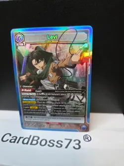 Levi UE10BT/AOT-1-011 SR Union Arena Attack On Titan English (NM) - Image 2