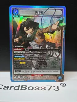 Levi UE10BT/AOT-1-011 SR Union Arena Attack On Titan English (NM) - Image 5