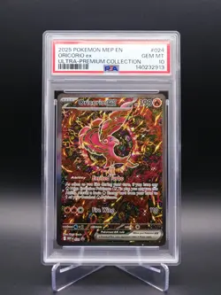 PSA 10 Gem Mint Oricorio EX 2025 Mega Charizard X EX UPC SIR MEP-EN 024 - Image 1