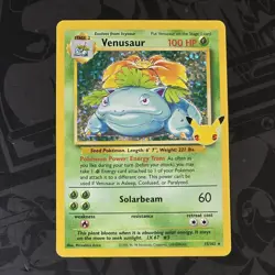 Venusaur 15/102 Celebrations: Classic Collection Holo Pokemon 25th Anniversary - Image 1