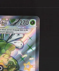 Forretress ex 212/091 Paldean Fates Full Art Ultra Rare Holo Pokemon Card NM - Image 4