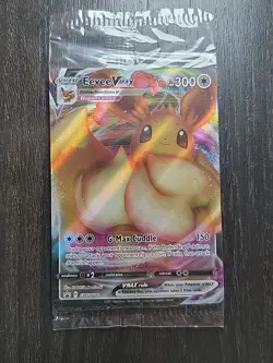 Eevee VMAX SWSH087 SWSH: Sword & Shield Promo Cards Holo SEALED - Image 1