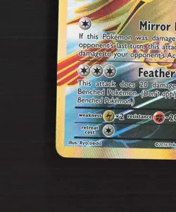 Pidgeot EX 104/108 Evolutions Full Art Ultra Rare Holo Pokemon Card NM - Image 5