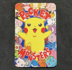 Mint Pokemon DX Game Card Nintendo Vintage Card 1999 Pikachu Bulbasaur C472 - Image 2